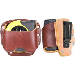 Clip-On Leather Tape Holster