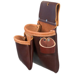 Leather Bag with 2 Pouches