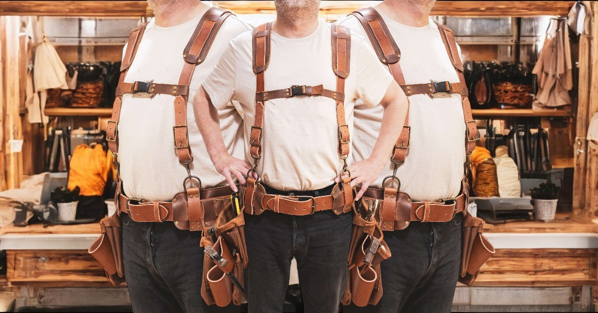 Leather Tool Belts & Pouches - Custom Fit | Bolt Belts