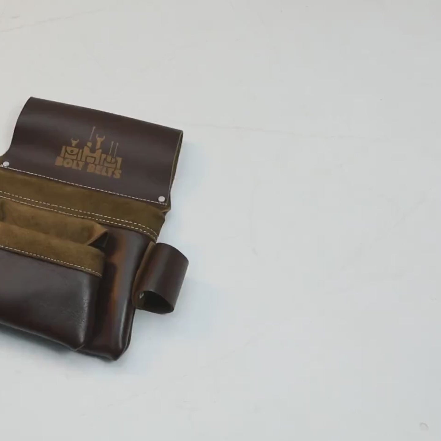 trimmer tool belt leather