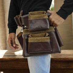 leather tool pouhes