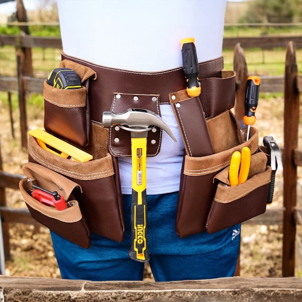 Quick-Release 5 Pockets Carpenter Tool Belt
