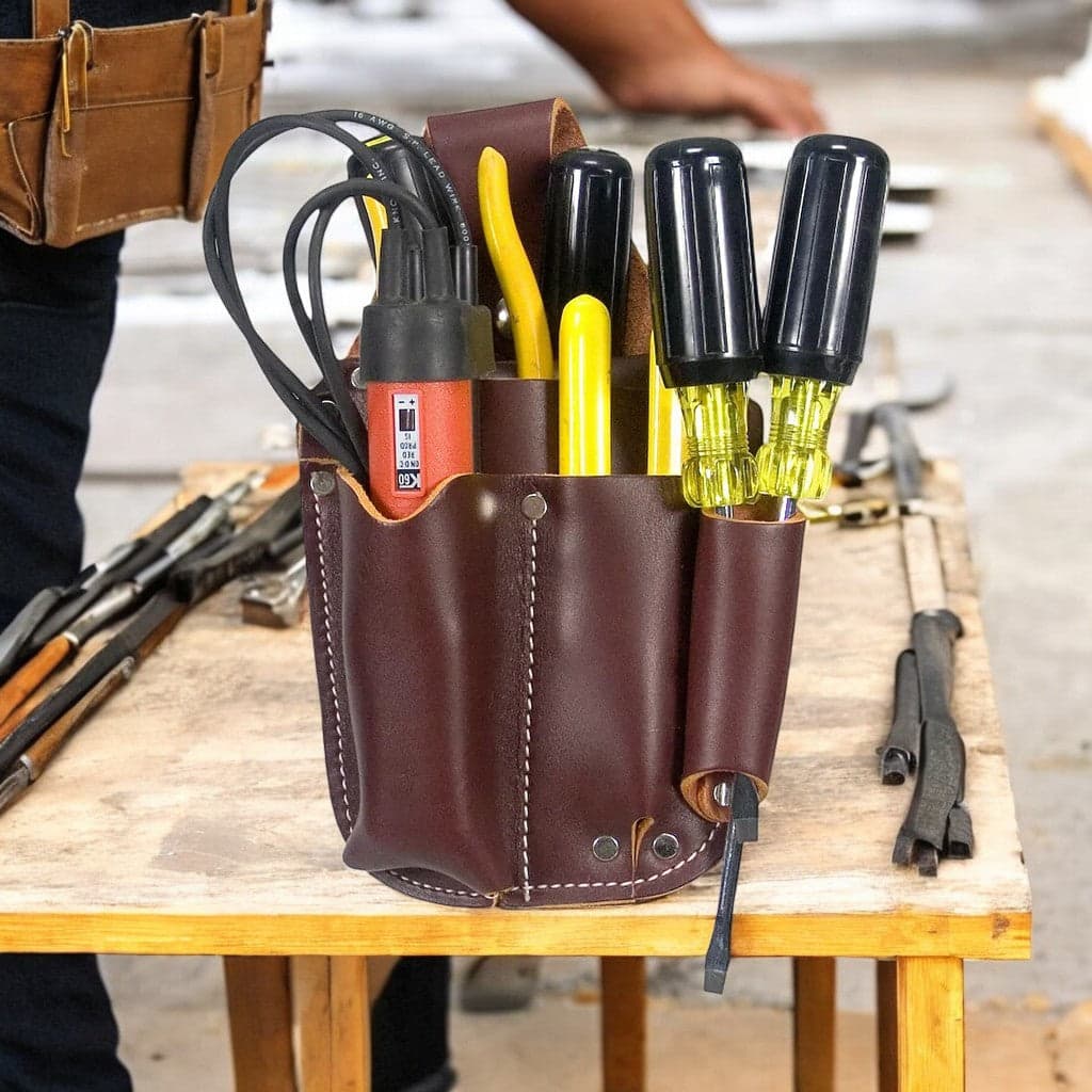 Electro Carry Leather Tool Pouch