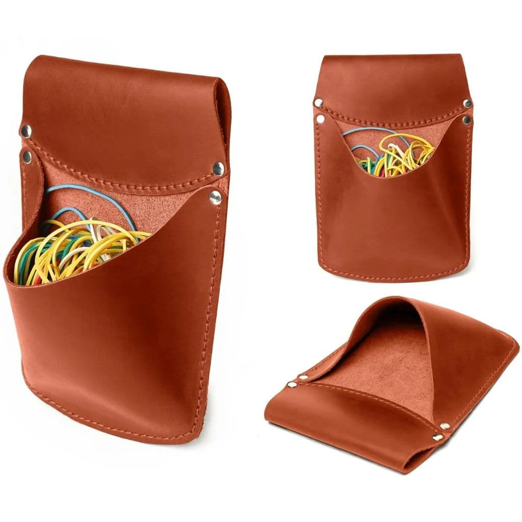 Gardening Leather Belt Pouches