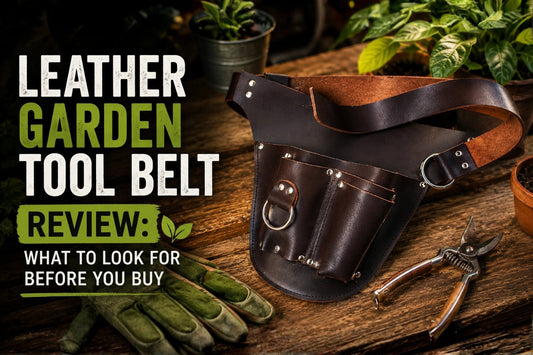 Leather Garden Tool Belt Review | What to Look For Before You Buy