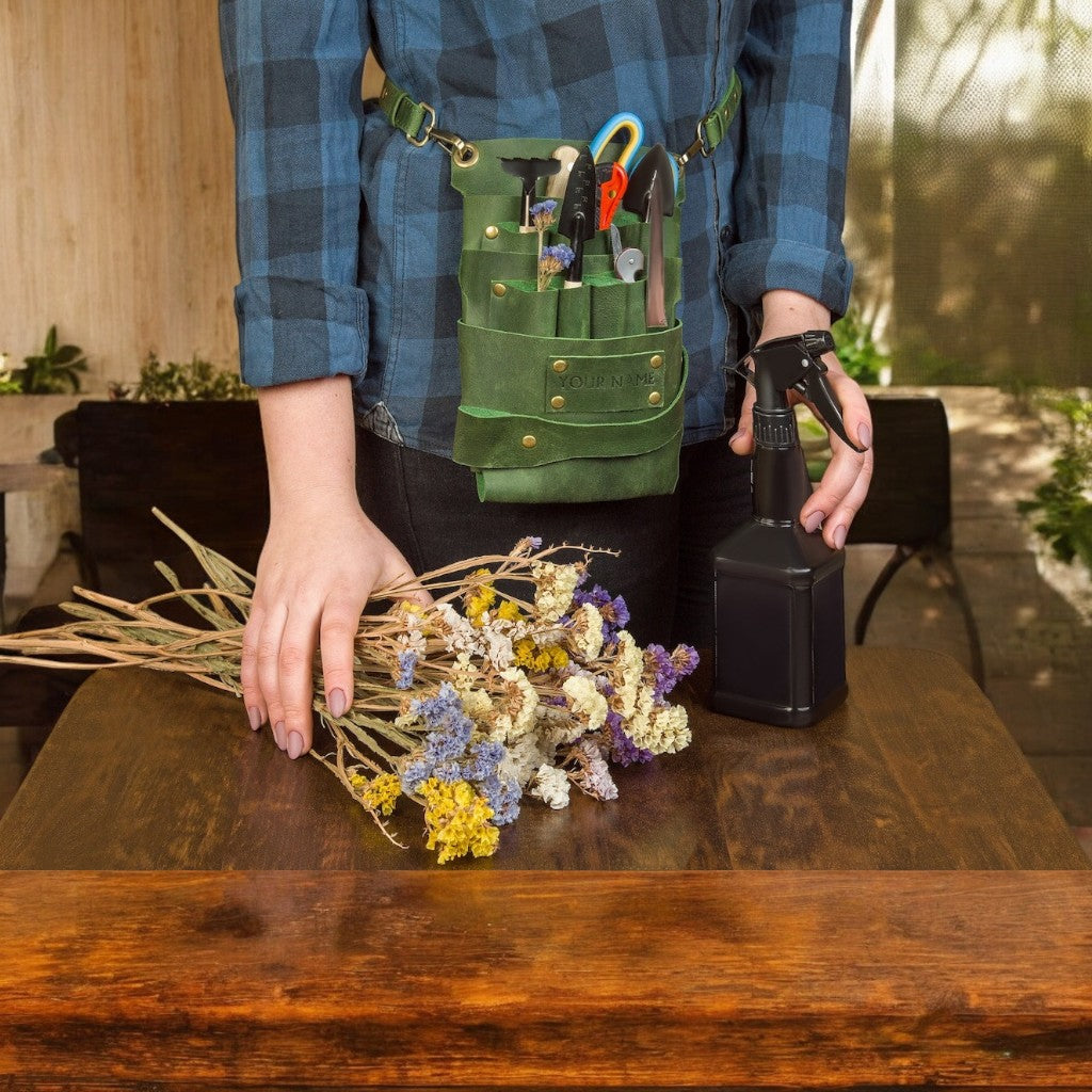 Rust-free hardware on GreenShield Leather Tool Holder