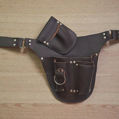 GreenGrip Leather Gardening Tool Belt