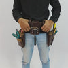 leather framing tool belt
